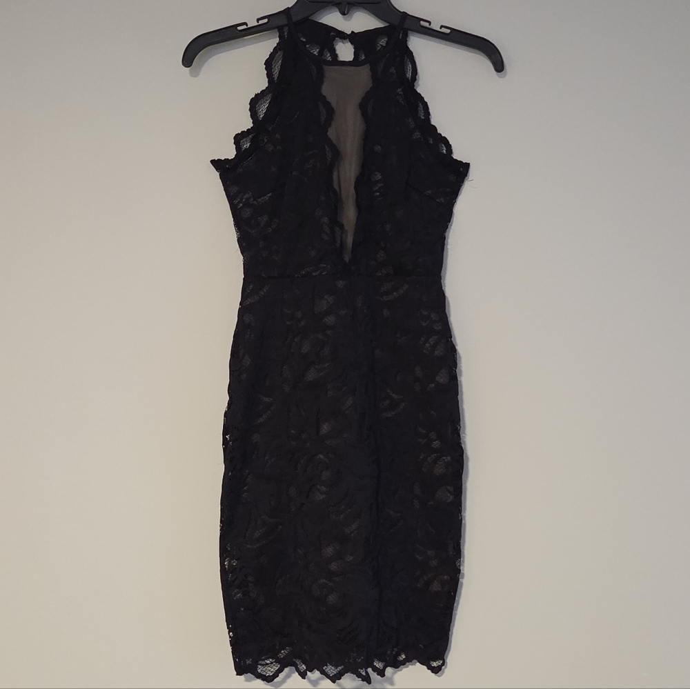 H&M Black Lace Dress